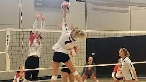 April Rice SETTER ATTACKS