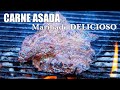 Como hacer CARNE ASADA con el MARINADO PERFECTO | TACOS de carne asada