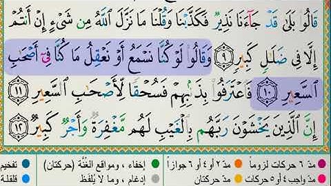 سورة الملك بصوت الشيخ مفتاح السلطني برواية الدوري عن أبي عمرو البصري