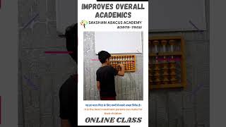 Saksham Abacus Academy | brain development program for Children #learn #maths #skills #shorts