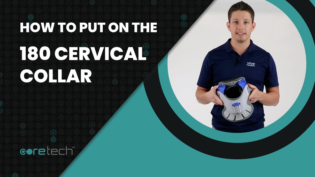 How to Put on the 180 Cervical Collar YouTube