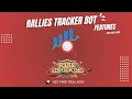 ROL RALLIES TRACKER BOT | ROK RALLIES  TRACKER | EASY STATS BOTS| RISE OF KINGDOM