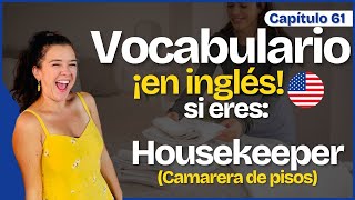 Master the Key Words to Work as a Housekeeper | English for Your Career