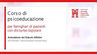 Gruppo di psicoeducazione per i familiari di pazienti con disturbo bipolare-