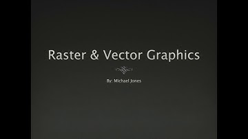 7 - Raster VS Vector Graphics