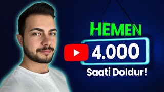 Youtube 4000 Saat İzlenme Nasil Yapilir? Youtube Para Kazanma Akti̇fleşti̇rme