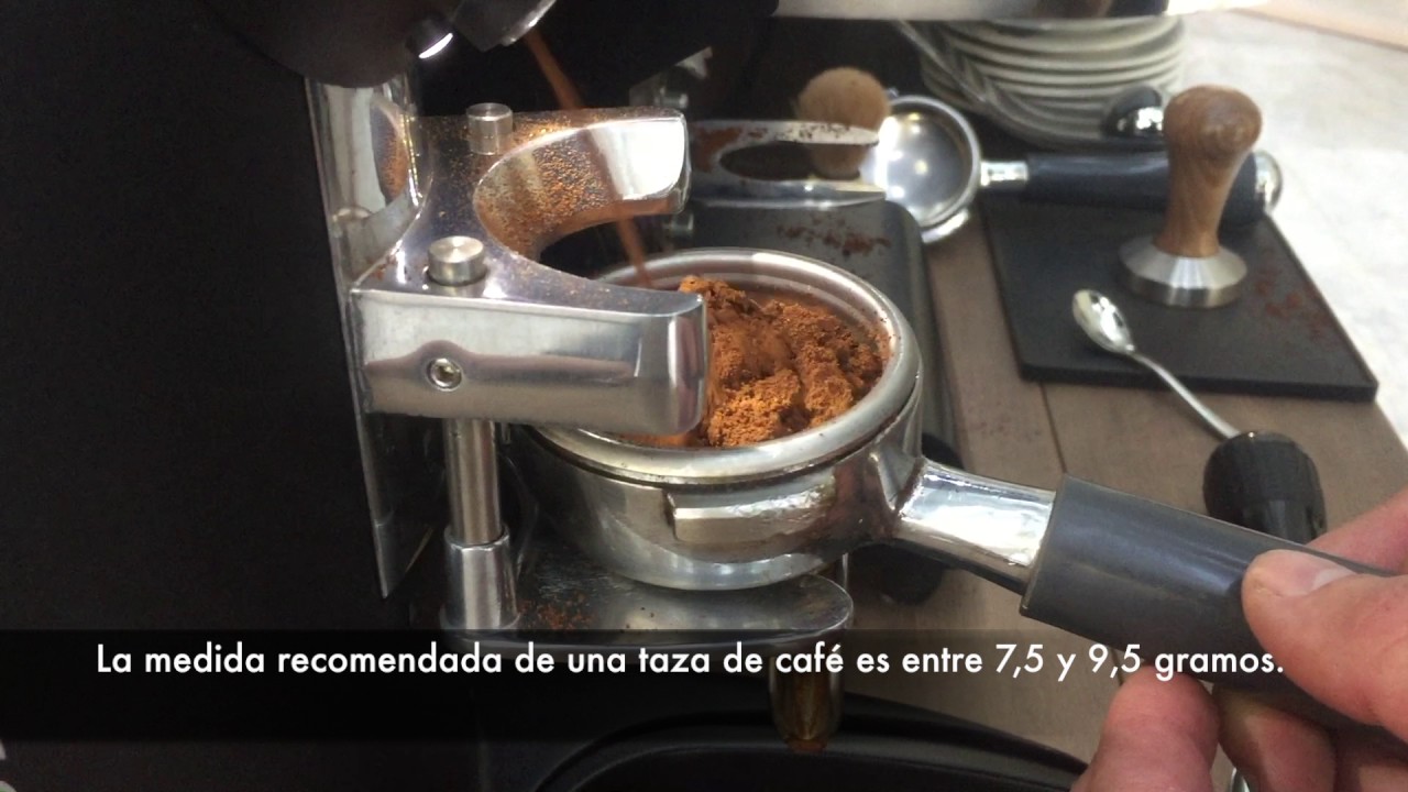 ¿Cuánta cantidad de café hay que utilizar para una taza de espresso