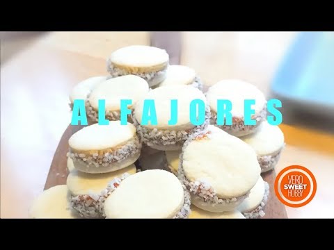 ALFAJORES DE MAICENA con Dulce de Leche facil!