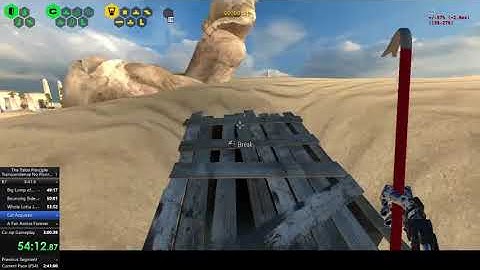 Talos Principle Transcendence No Floor Skips Speedrun in 2:02:58