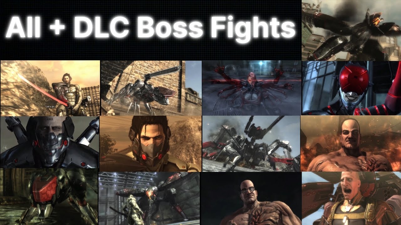 Metal Gear Rising: Revengeance + DLC Bosses 