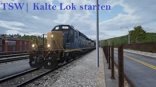 Train Sim World | Cold start a loco, turntable and fueling