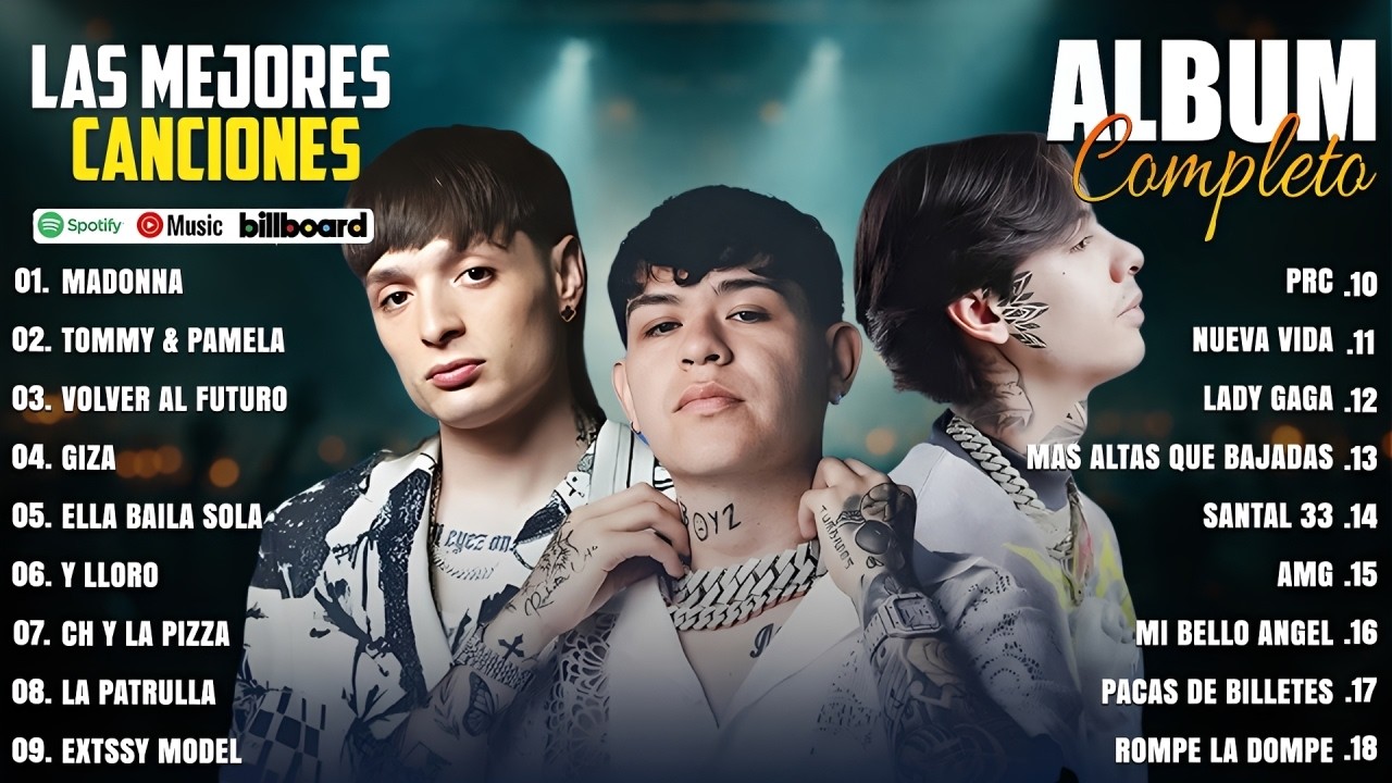 Luis R Conriquez, Fuerza Regida, Natanael Cano, Peso Pluma - Corridos Tumbados 2026