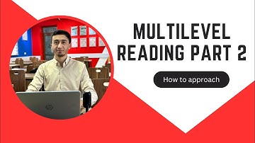 Multilevel Reading Part 2: Matching information   #cefr #multilevel #multi_level