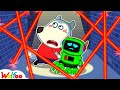 Robot, Don't Cry! Wolfoo Come Here! - Sad Story but Happy Ending With Wolfoo | Wolfoo Family