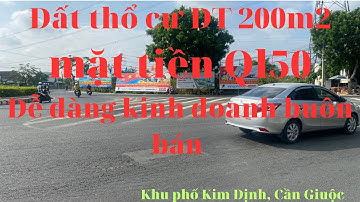 Đất thổ cư. Mặt tiền QL50 cực thích hợp cho buôn bán kinh doanh