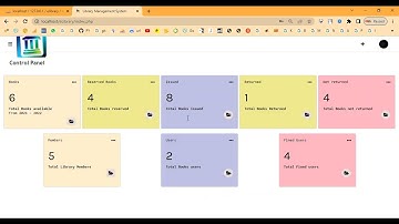 Library Management System in PHP