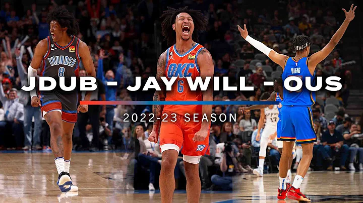 Best Plays from Jalen Williams + Jaylin Williams + Ousmane Dieng | OKC Thunder