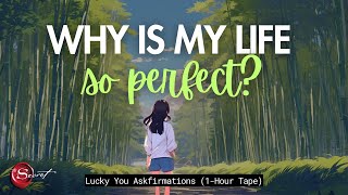 LUCKY YOU ASKFIRMATIONS| LUCK & MANIFESTATION| SELF-CONCEPT| LISTEN DAILY (1-HOUR TAPE) 🦋✨