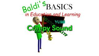 (¡VOLUME WARNING!) Baldi's Basics In Education And Learning - RARE SOUNDS