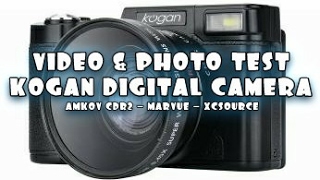 Video & Photo Test Kogan Digital Camera 24Mp 1080P Amkov Cdr2 - Marvue - Xcsource