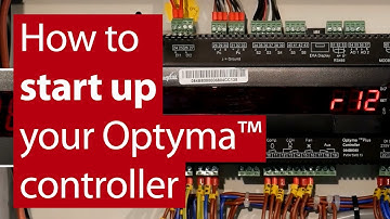 Start up your Optyma™ Plus or Plus INVERTER condensing unit controller in a few simple steps