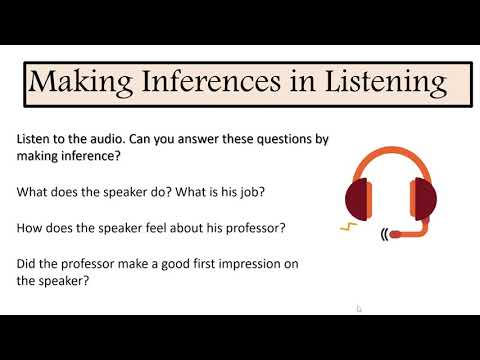 Making Inferences in