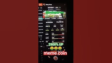 New Meme Coin 🤑🤑 #dexscreener #Solana #memecoin