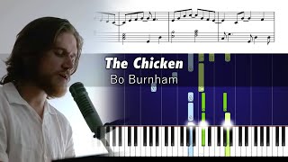 Bo Burnham - The Chicken - ACCURATE Piano Tutorial