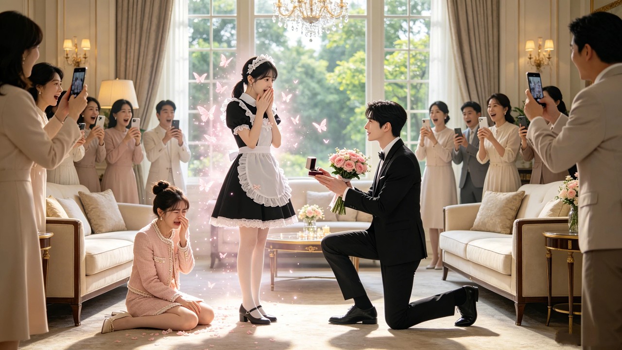 亿万总裁为爱求婚女保洁
