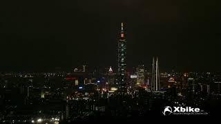 Dji mavic 2 zoom 48mm焦段空拍Taipei 101夜景