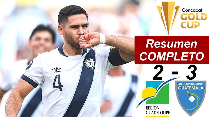 Guadeloupe vs Guatemala 2-3 Resumen Y Goles COMPLETO | 🏆 Copa Oro CONCACAF 2025 🏆
