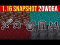 Minecraft 1.16 Snapshot 20w06a Nether Biomes, Netherite (Stronger Than Diamond!)