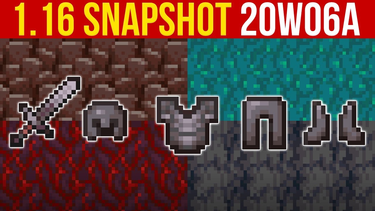 Minecraft Snapshot 20w06a adds Netherite & new biome to Nether ...