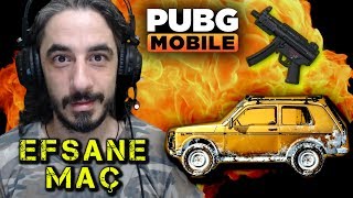 YENİ ARABA YENİ SİLAH VE EFSANE MAÇ !!! - PUBG Mobile