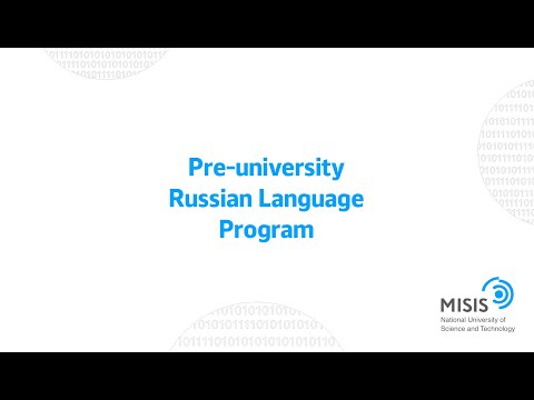 Pre-university Russian Language Program