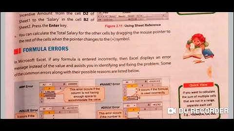 Ch-3 Formulas and Functions for class 7 Part-3