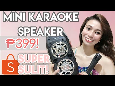 Video: Wireless Microphone Karaoke Na May Speaker: Na May Built-in Na Bluetooth Speaker At Flash Drive. Paano Gamitin? Rating Ng Pinakamahusay