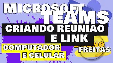 Como criar reunião no Teams pelo celular?