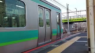 【長げぇ…】E231系常磐快速線 上野発車