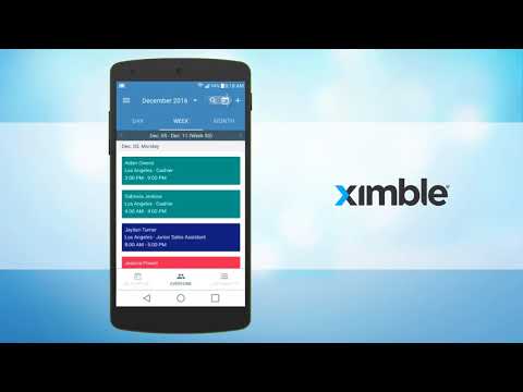 Ximble Smart Mobile App - How to Add Shifts