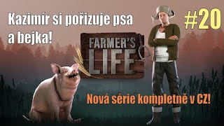 🐽 Farmer's Life CZ #20 - Kazimír si pořizuje psa a bejka! - Nová série kompletně česky! (4K)