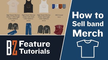 How to sell band merch online through your website
