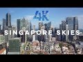 4K Drone Singapore Skies: Liquid Drum & Bass