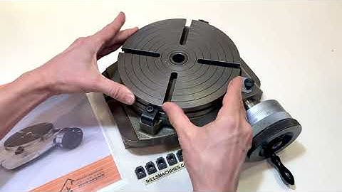 Hofmann RH precision rotay table ø200mm and 20Kg