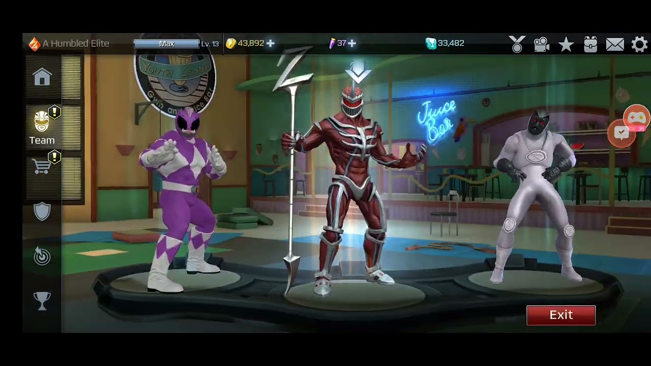 Power Rangers Legacy Wars! Rita Dark Red Ranger Skin Gameplay! I Love ...