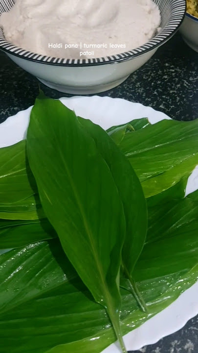 patoli ,Haldi pana | Turmeric leaves recipe