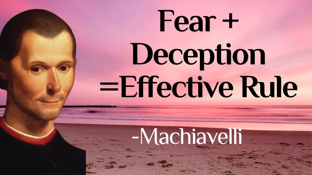 Machiavelli Philosophy - YouTube