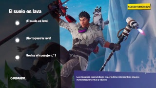 Jugando Al Suelo Es Lava FORTNITE /MeowJaviSaurio/