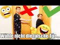 Challenge  whle nicht die falsche tr mit ash5ive echtso   tiptaptube uncut