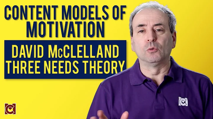 David McClelland and Three Motivational Needs - Co...